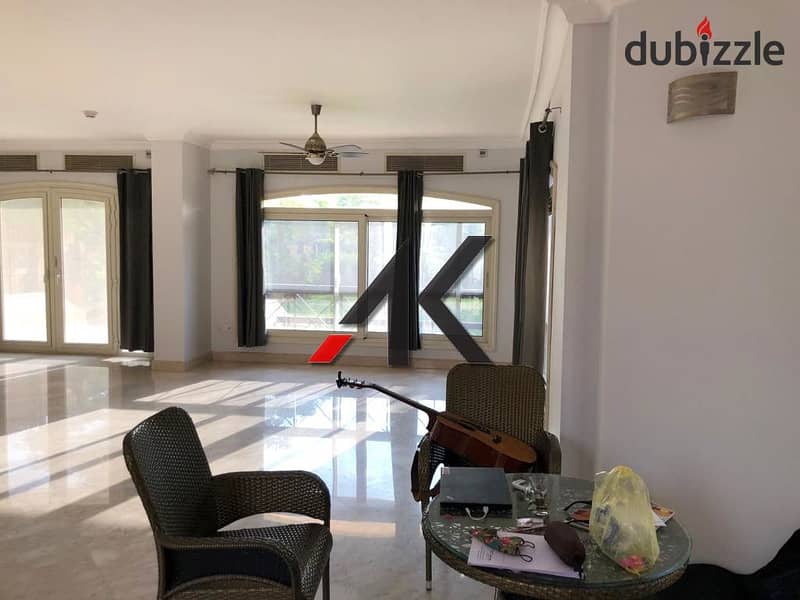 Luxury Finished Twin House For Rent in River Walk - New Cairo 4