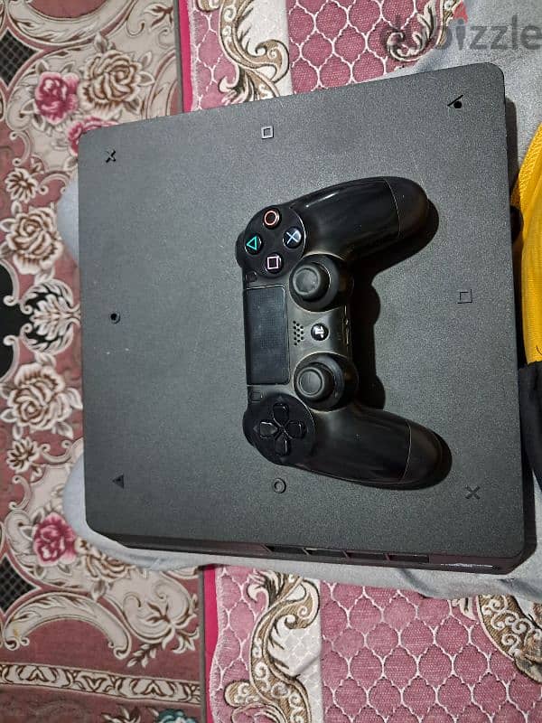 ps 4  بدراع اوريجنال سليم استعمال منزلي طيرة 2