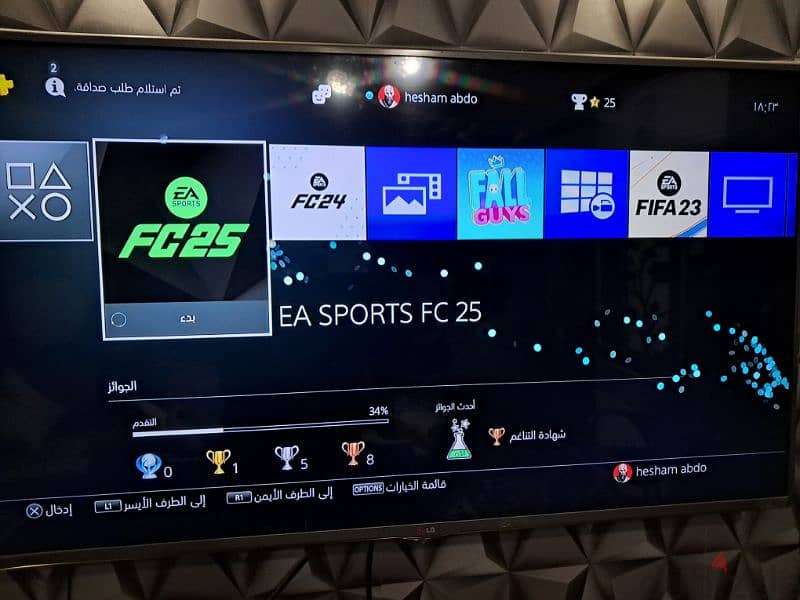 ps 4  بدراع اوريجنال سليم استعمال منزلي طيرة 4