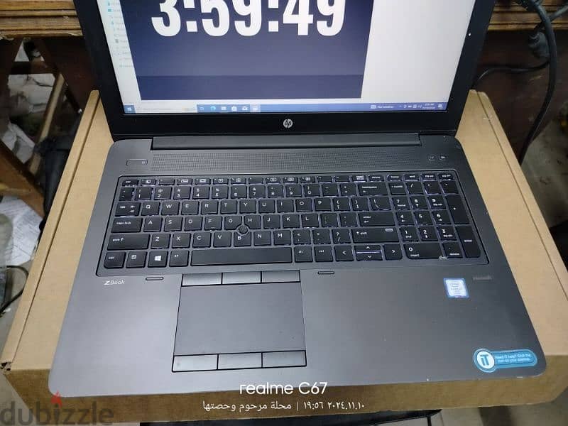 zbook G3 Core i7 6th HQ nividia 4 2