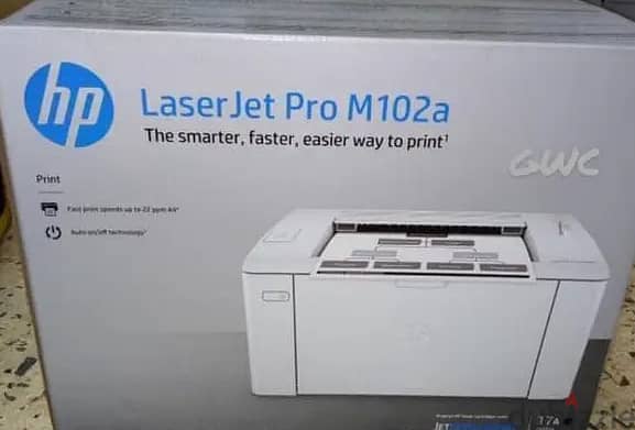 LaserJet Pro M102a  The smarter, faster, easier way to print¹ 1