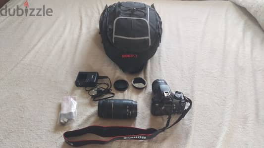 Canon eos 1100D بحالة الزيرو جديدة