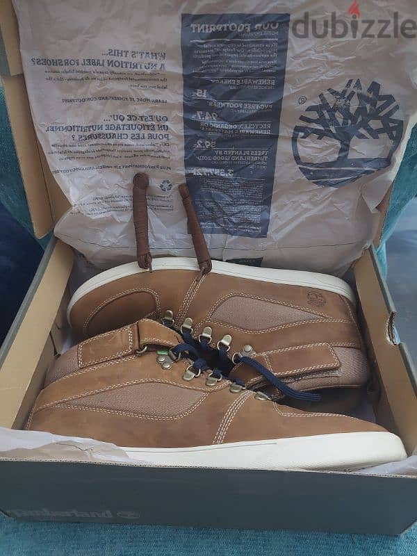 حذاء تيمبرلاند اصلي مقاس خاص ٤٧ ونصف timberland shoes 6