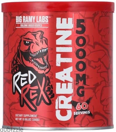 creatine Red Rex big ramy labs 60 servings