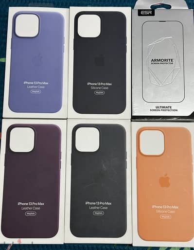 iPhone 13 pro max accessories ( cases & screen protectors)