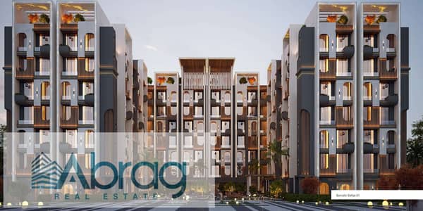 An investment opportunity with a 15% down payment dollar return. A hotel room for sale installments in Sheikh Zayed BAHJA