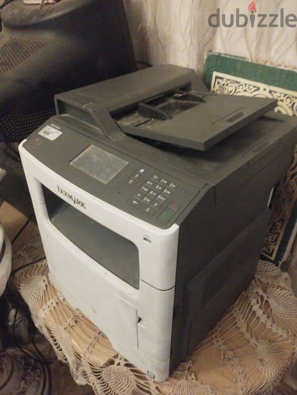 طباعة وتصوير وسكانر وفاكس ٤×١ ممتازة Lexmark استيراد برتنر 6