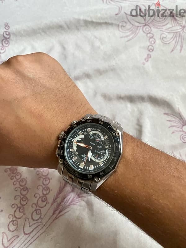 Casio Edifice EF-550d silver 2