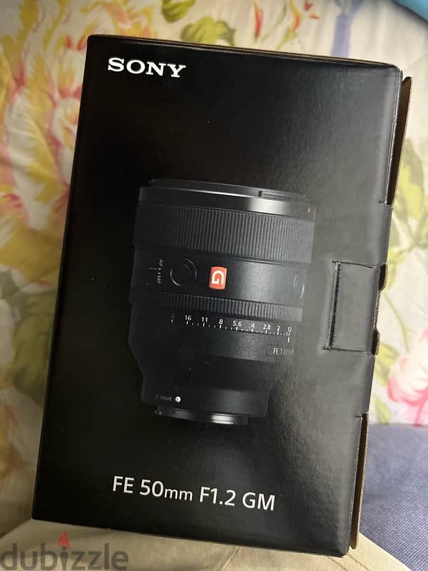 lens sony 50mm 1.2 GM new 3