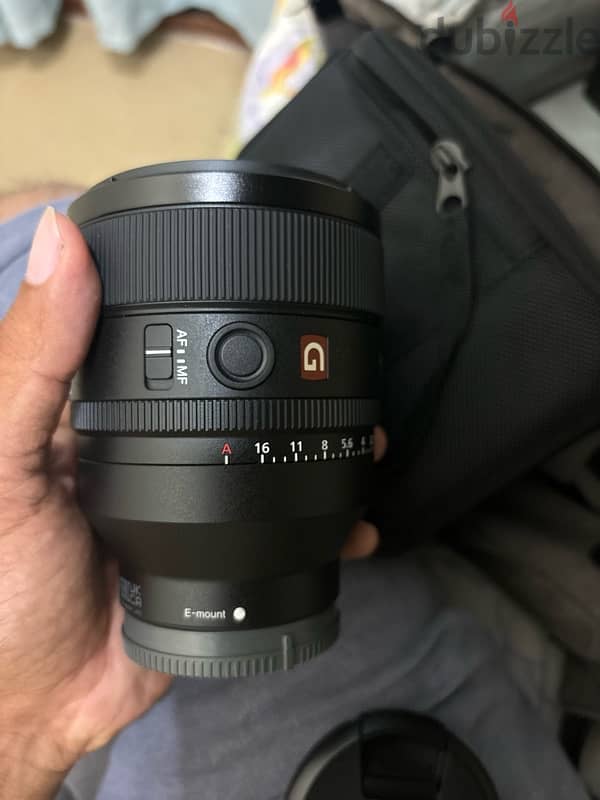 lens sony 50mm 1.2 GM new 8