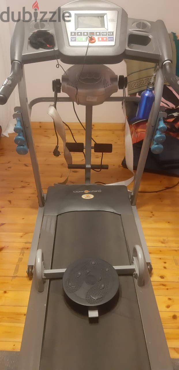 Treadmill Light Fitnessمشاية كهربية 0