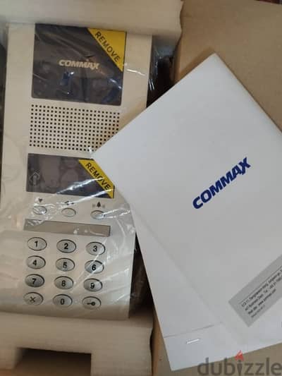 Commax lobby camera intercom