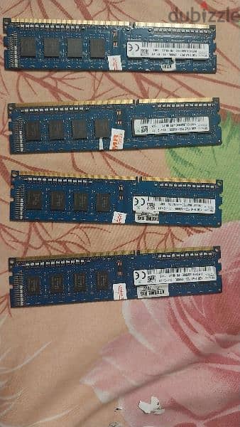 رام 4جيجا ddr3 1