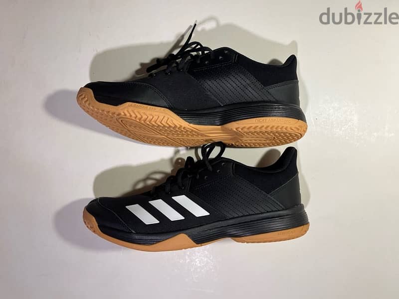 ‏Adidas ligra black,Original UNUSED اديداس ليجرا اصليه للملاعب المغلقة 2