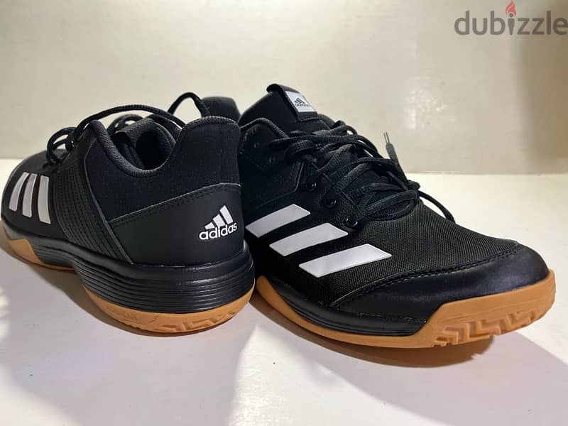 ‏Adidas ligra black,Original UNUSED اديداس ليجرا اصليه للملاعب المغلقة 4