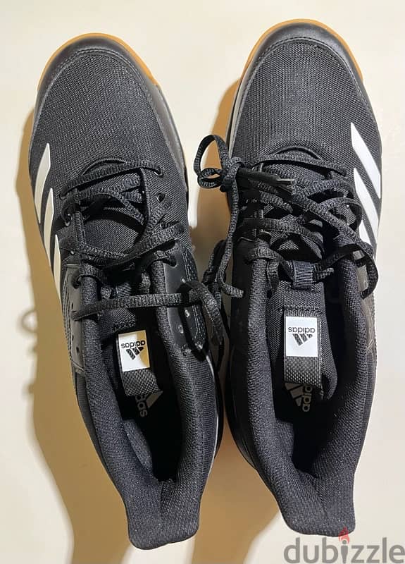 ‏Adidas ligra black,Original UNUSED اديداس ليجرا اصليه للملاعب المغلقة 5