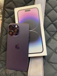 14 pro max purple , battery 81 0