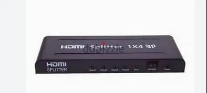 جهاز تقسيم اشارة عالية الجودة HDMI لتشغيل عدة وسائط وشاشات