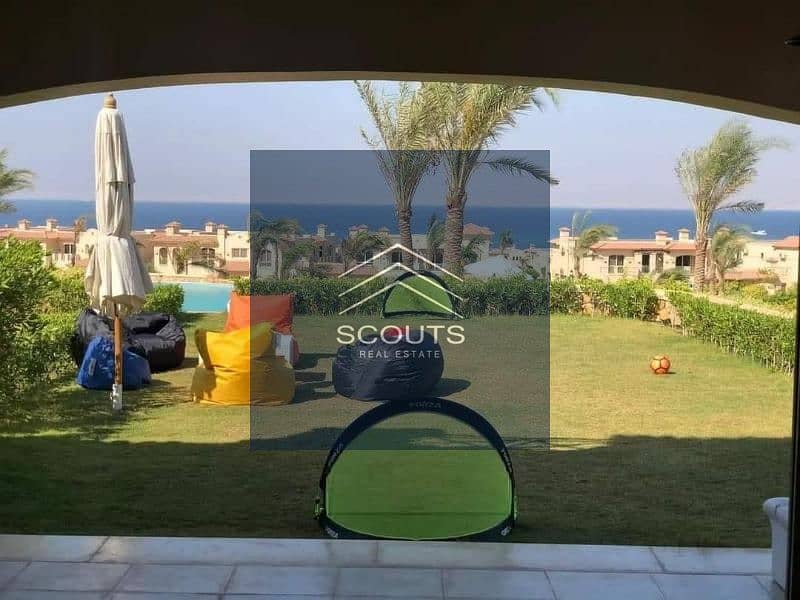 Fully finished chalet on the sea for quick sale in La Vista 6 Ain Sokhna with the lowest down payment and installments 9