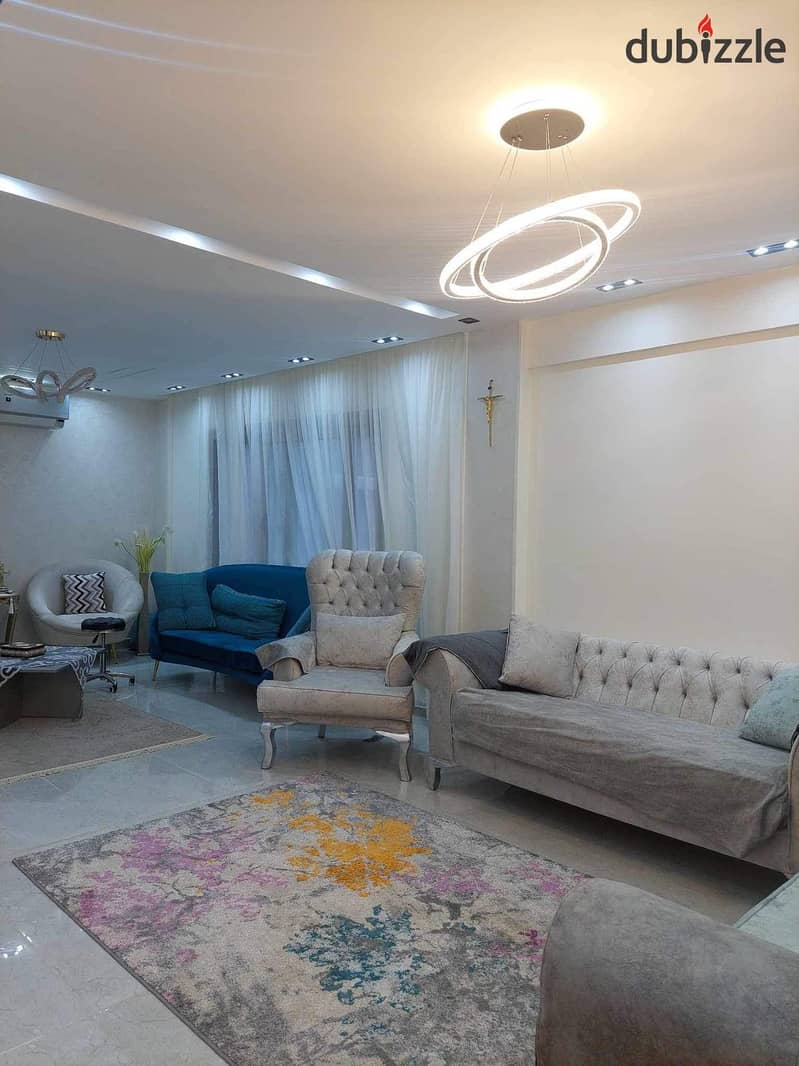 apartment 135m semi furnished rent galleria moon valley compound new cairo 0