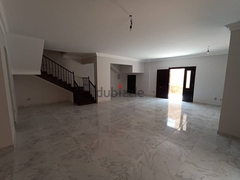 دوبلكس للايجار كمبوند الياسمين الشيخ زايد Duplex for rent finished 0