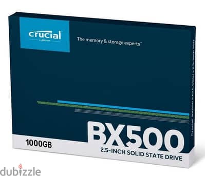 هارد ديسك كروشال 1 تيرا -   Hard Desk Crucial BX500 SSD 1000 Giga