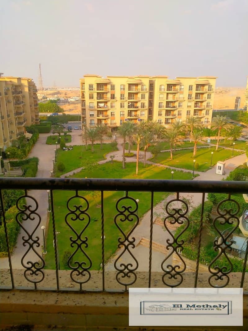 Ownership apartment for sale in Al Rehab City, View Wide Garden, at a special price 12