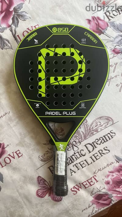 P850 Paddle Racket Carbon Fiber Light EVA Core Memory Foam Paddle