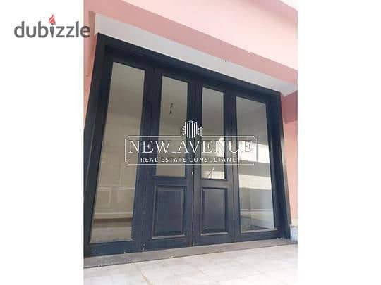 Retail for sale 167m in Misr Gedida fully finished 5