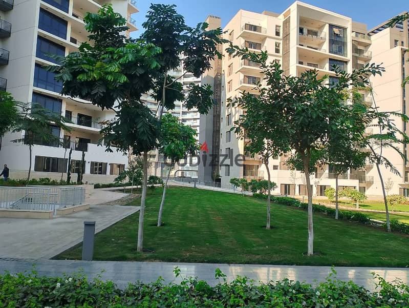 An apartment view land scape fully finished 221 m 4 BD in zed west Ora ear Zed tower with installments 13