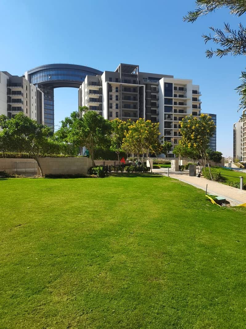 An apartment view land scape fully finished 221 m 4 BD in zed west Ora ear Zed tower with installments 16