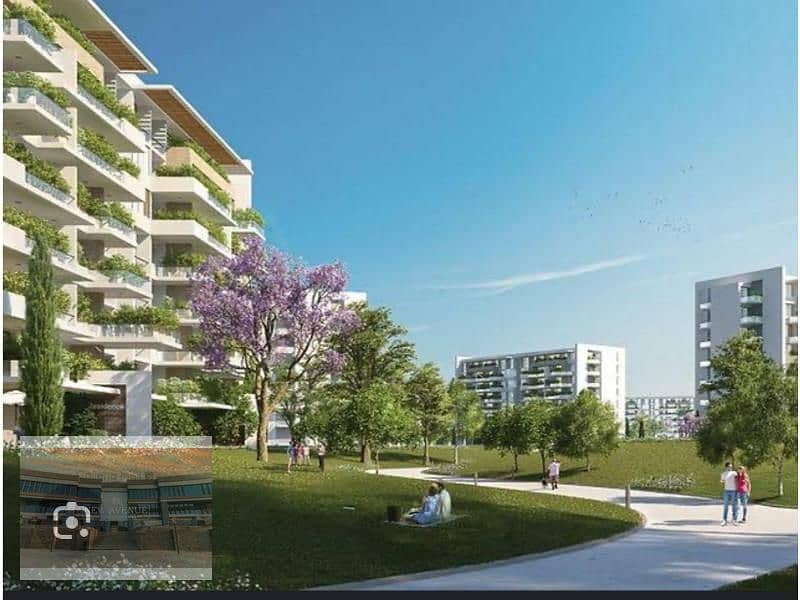 شقة بحديقة -2 غرف نوم - بأقل مقدم و موقع متميز جدا - بكمبوند IL bosco city - مستقبل سيتي 5