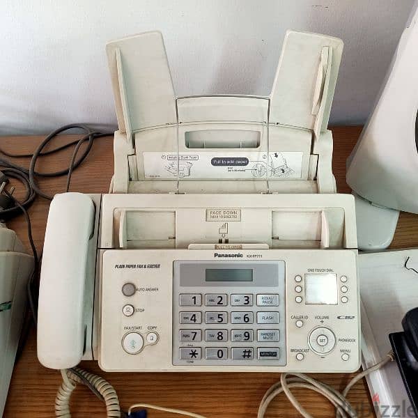 2 original Panasonic faxes 1