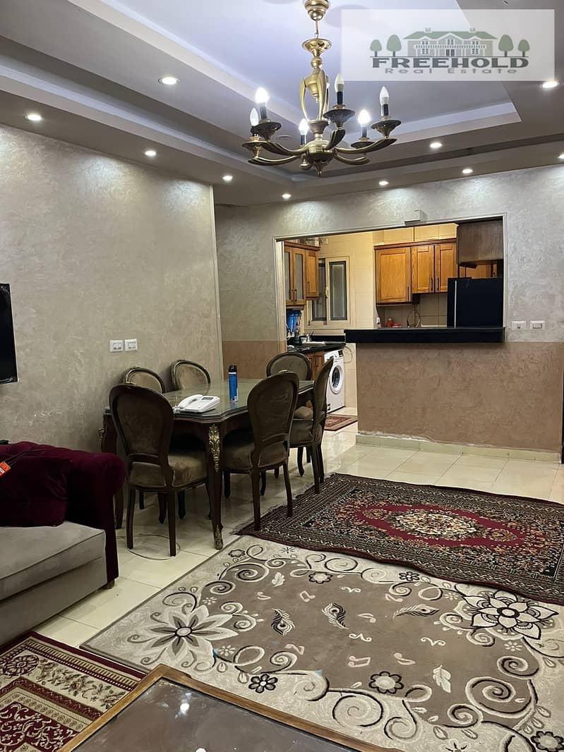 Furnished apartment for rent, 116 sqm, in Madinaty B11 0