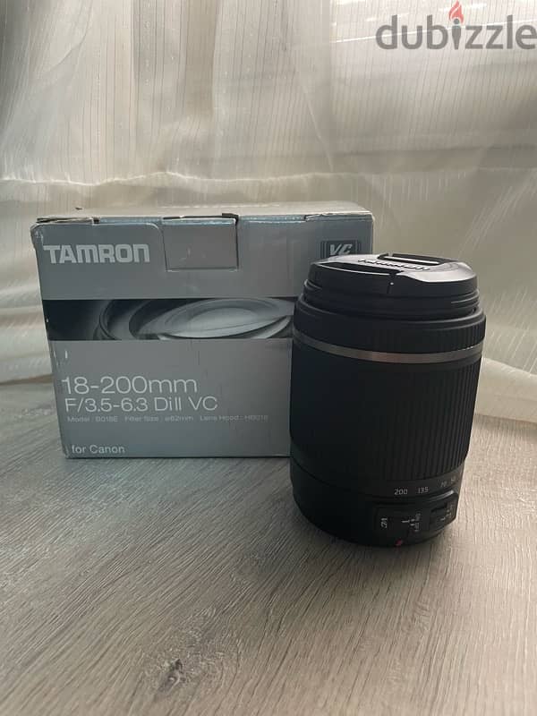 tamron lens 18-200mm for canon 1