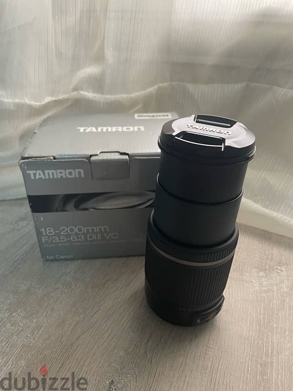 tamron lens 18-200mm for canon 3