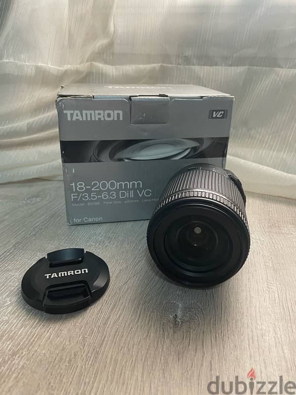 tamron lens 18-200mm for canon 4