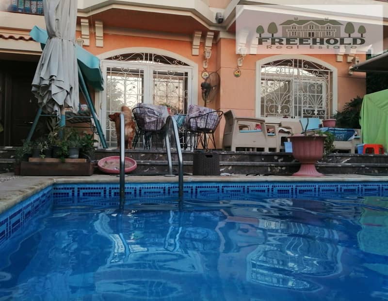 Villa for sale with swimming pool in Madinaty, Model I Classic 0