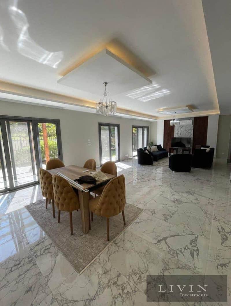 S-Villa Villa for sale, area 212 meters, 4 rooms, a distinguished location in Sarai Compound, New Cairo - New Cairo, next to Madinaty, in installments 0