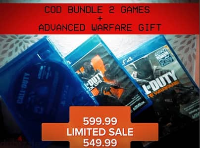 THE COD BUNDLE - GET 2 COD GAMES + 1 FOR FREE