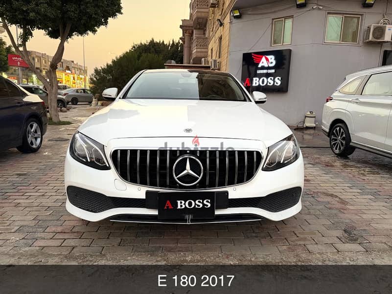 مرسيدس بنز إي 180 2017 Mercedes E180 0