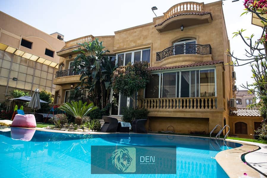 Magnificent Villa with private swimming pool, super lux finishing, with AC's in Narges 1 0