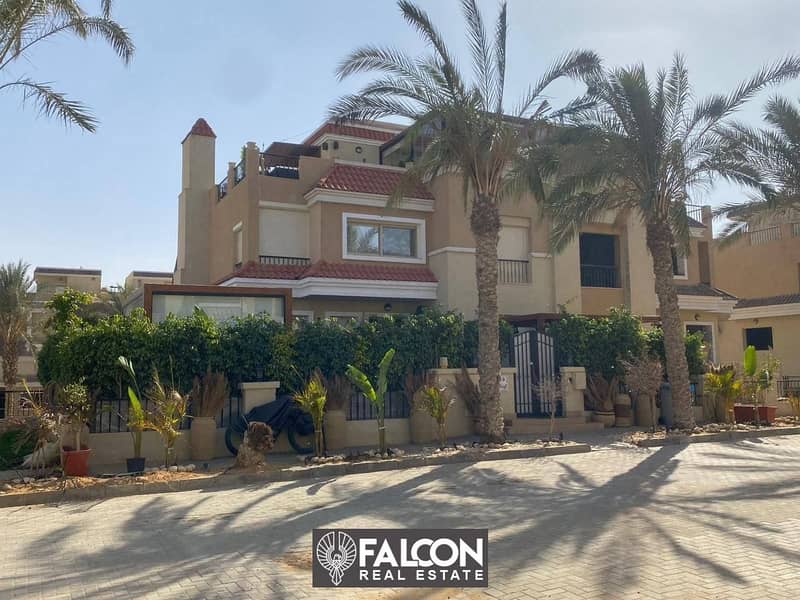 S villa with a 42% discount for sale in Butterfly Compound with a private garden, roof, and a distinctive sea view in front of Madinaty, Butterfly New 4