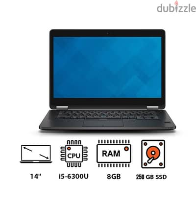 Dell Latitude 7470 Intel Core I5, سعر مناسب, فرز اول