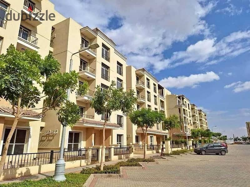 Ground floor apartment with garden for sale with a discount of 3 million from its price in Sarai Compound 8