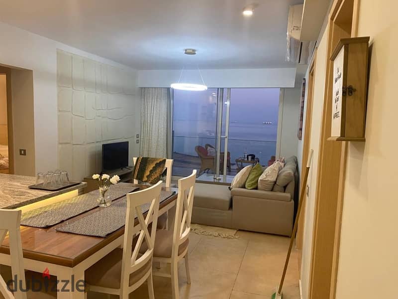 Ground Floor Chalet with Garden Directly on the Sea for Sale in Ain Sokhna with Installments, Lowest Down Payment, and the Longest Payment Plan. 6