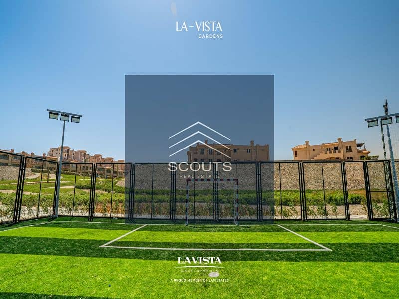 Own a fully finished chalet with immediate delivery with a direct view of the sea in La Vista Gardens Ain Sokhna near Porto Sokhna and Zaafarana 11