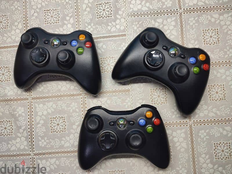 درعات xbox 360 wireless ومعاها الشاحن بسعر خفيف 0