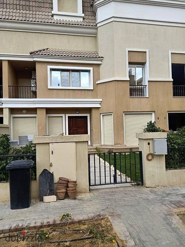 Villa (5 rooms) for sale in installments over 4 years next to Madinaty in Sarai Compound, New Cairo 1