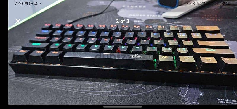 keyboard Redragon K606R 60% 0